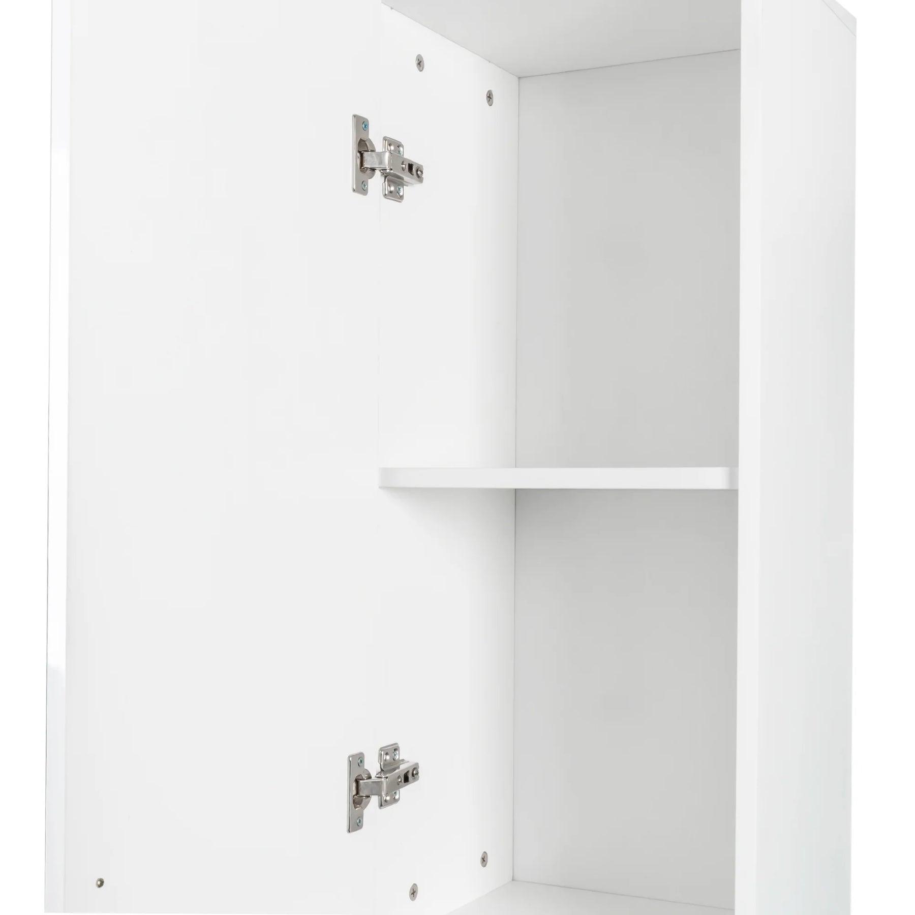 Slim Tall Storage Cabinet, Pantry Cabinet with Doors Shelves Small Space for Kitchen Living Room Bathroom